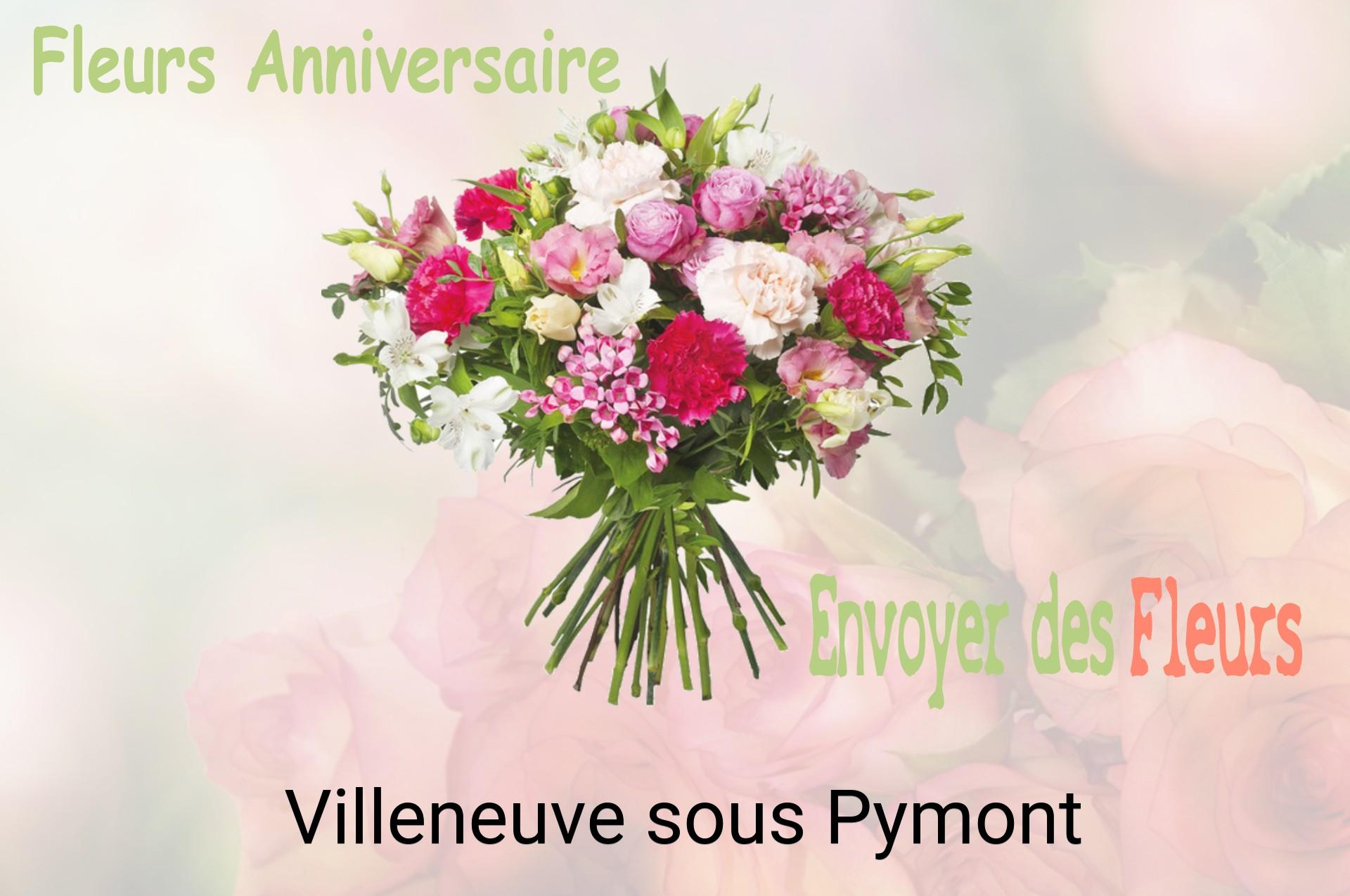Bouquet de fleurs d’anniversaire livré à Villeneuve-sous-Pymont